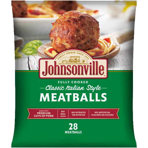 Buy Johnsonville Classic Italian Meatballs Online in Singapore at Ninja Food