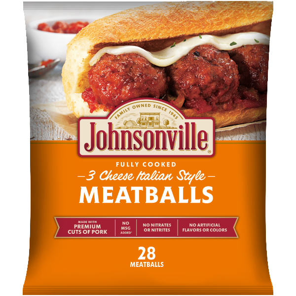 Buy Johnsonville 3 Cheese Meatballs Online in Singapore at Ninja Food