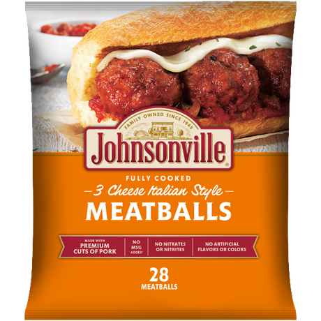 Buy Johnsonville 3 Cheese Meatballs Online in Singapore at Ninja Food